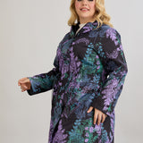 Дълго яке с хастар и качулка