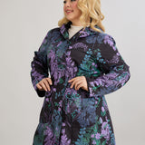 Дълго яке с хастар и качулка