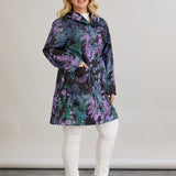 Дълго яке с хастар и качулка