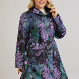 Дълго яке с хастар и качулка