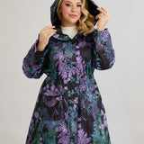 Дълго яке с хастар и качулка