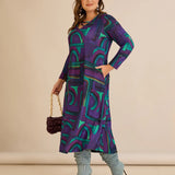 Рокля А-линия с оригинално деколте