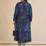 Рокля А-линия с оригинално деколте