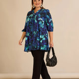 Туника А-линия с авторски принт