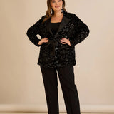 Официално сако с пайети