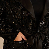 Официално сако с пайети