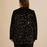 Официално сако с пайети