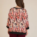 Есенна елегантна блуза - топли нюанси