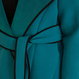 Атрактивно палто с качулка от лека материя