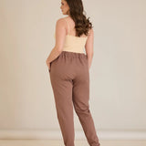 Спортен панталон Дейли класик - мока