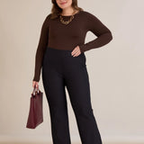 Разкроен от коляното и прибиращ панталон Бориса - тъмносин