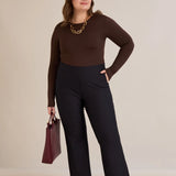 Разкроен от коляното и прибиращ панталон Бориса - тъмносин