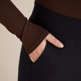 Разкроен от коляното и прибиращ панталон Бориса - тъмносин