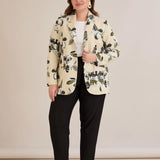 Пролетно сако в свеж десен - листа