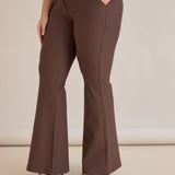 Разкроен от коляното и прибиращ панталон Бориса - визон