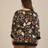 Есенна елегантна блуза - листа