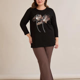 Разкроен от коляното и прибиращ панталон Бориса - визон