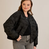Есенно късо якенце тип бомбър Oversize