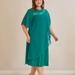 Рокля в големи размери за празници и сватби,  кръщенета