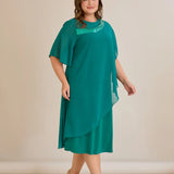 Рокля в големи размери за празници и сватби,  кръщенета