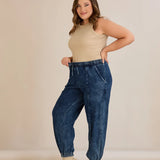 Дънкови панталони от мека памучна материя