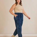 Дънкови панталони от мека памучна материя