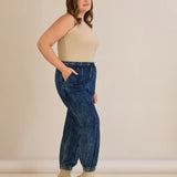 Дънкови панталони от мека памучна материя