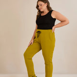 Спортен панталон Дейли класик - горчица