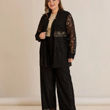 Елегантен празничен дантелен сет