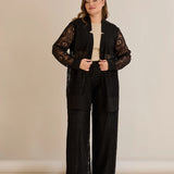 Елегантен празничен дантелен сет