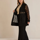 Елегантен празничен дантелен сет