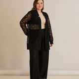 Елегантен празничен дантелен сет