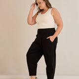 Панталон с модерна барел кройка