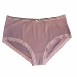 Класически памучни бикини с дантела - френско грозде