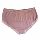 Класически памучни бикини с дантела - френско грозде