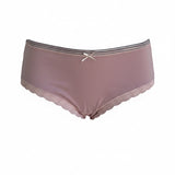 Класически памучни бикини с дантела - френско грозде