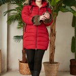 Зимно яке Winter Chic в големи размери