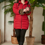 Зимно яке Winter Chic в големи размери