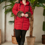 Зимно яке Winter Chic в големи размери