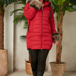 Зимно яке Winter Chic в големи размери