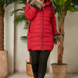 Зимно яке Winter Chic в големи размери
