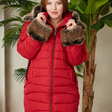 Зимно яке Winter Chic в големи размери