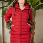 Зимно яке Winter Chic в големи размери