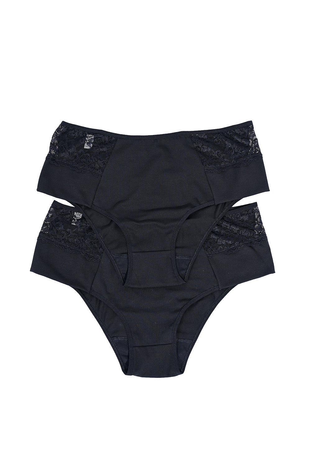 Памучни бикини голям размер с дантела Everyday (2 бр.)